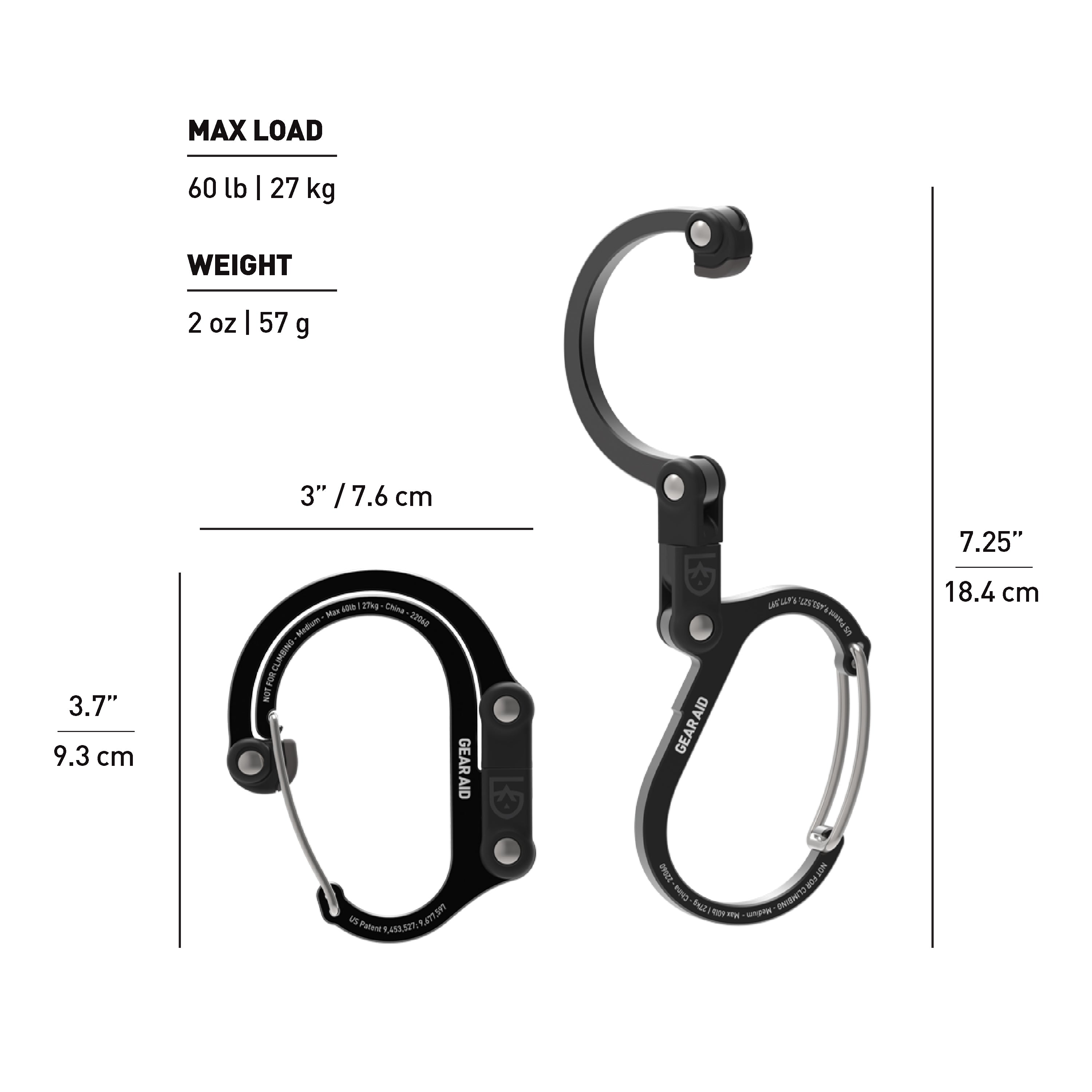 Heroclip medium specs