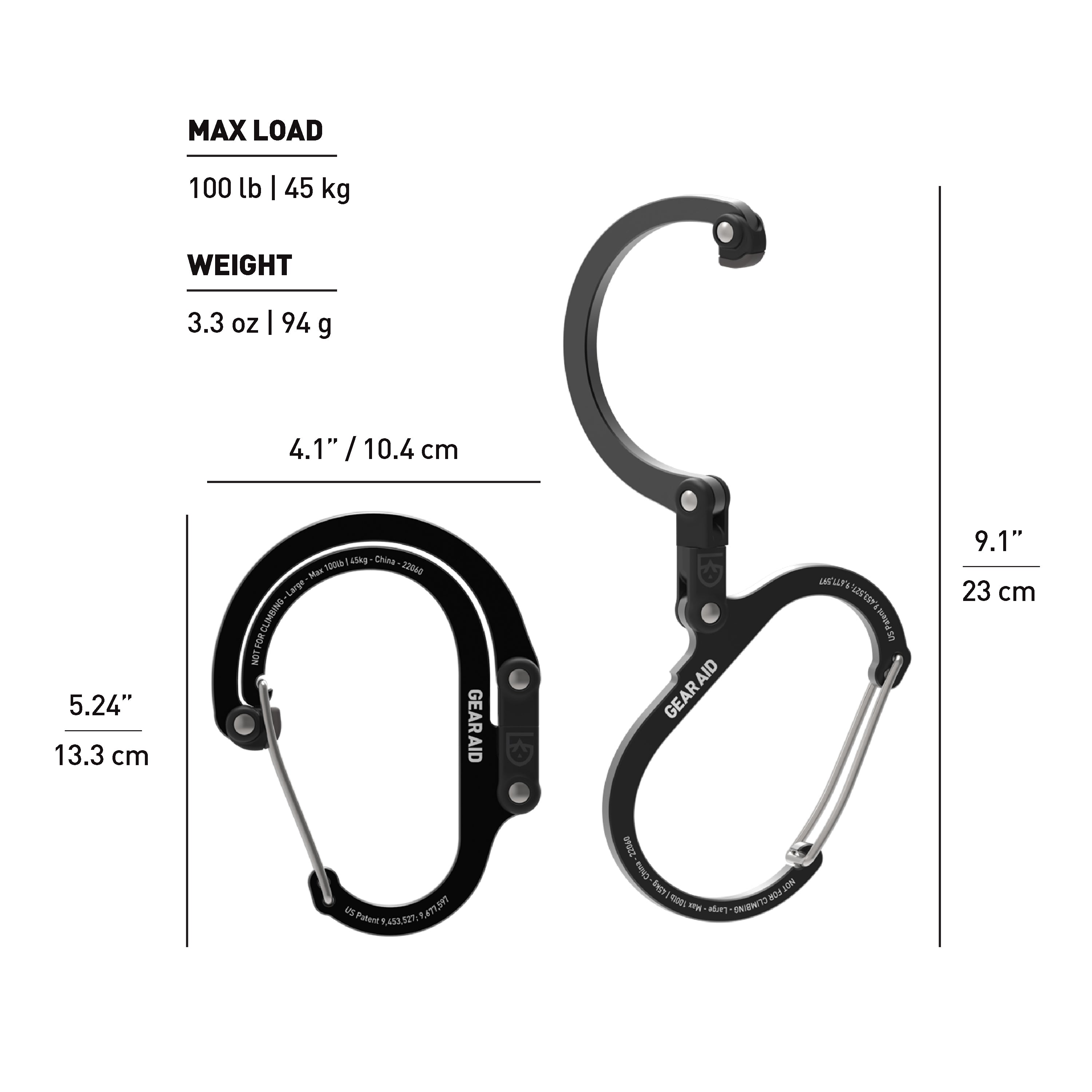 Heroclip large specs