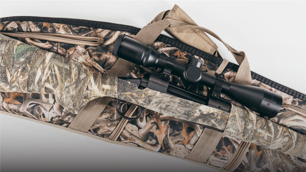 How to Camouflage a Rifle with Camo Form Fabric Wrap