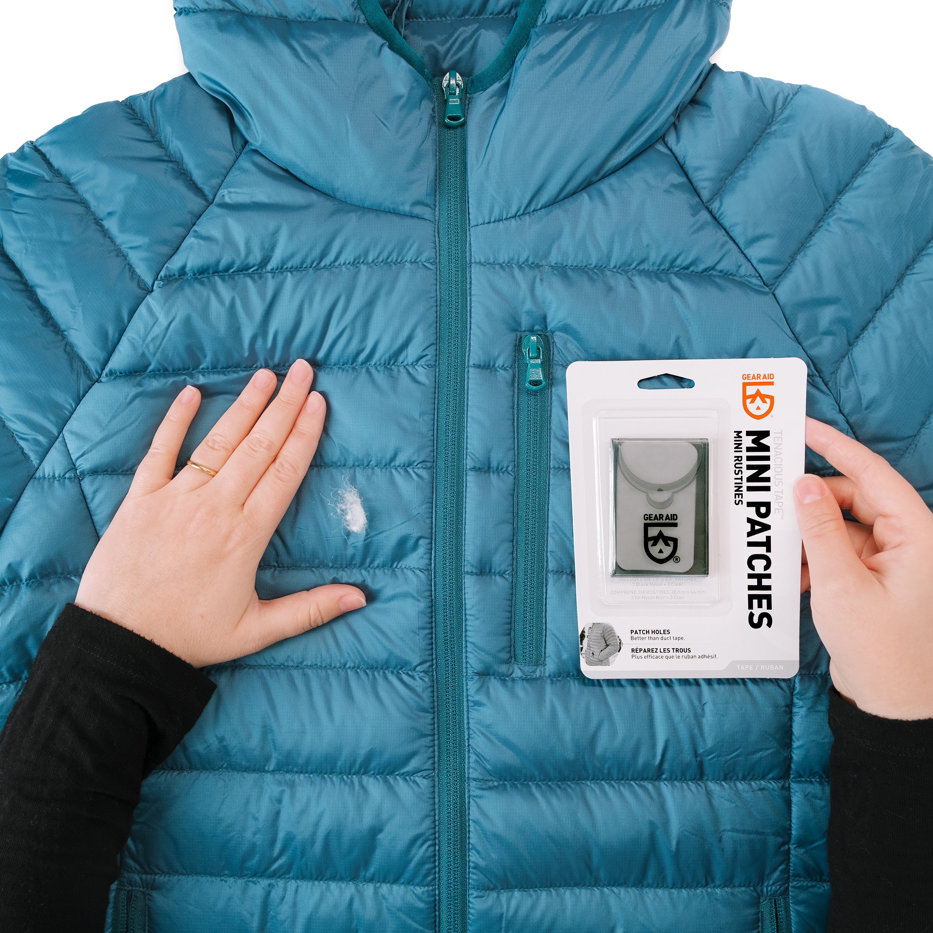 Down Jacket Repair Subsidy Traceless Repair Ripped Patch - Temu