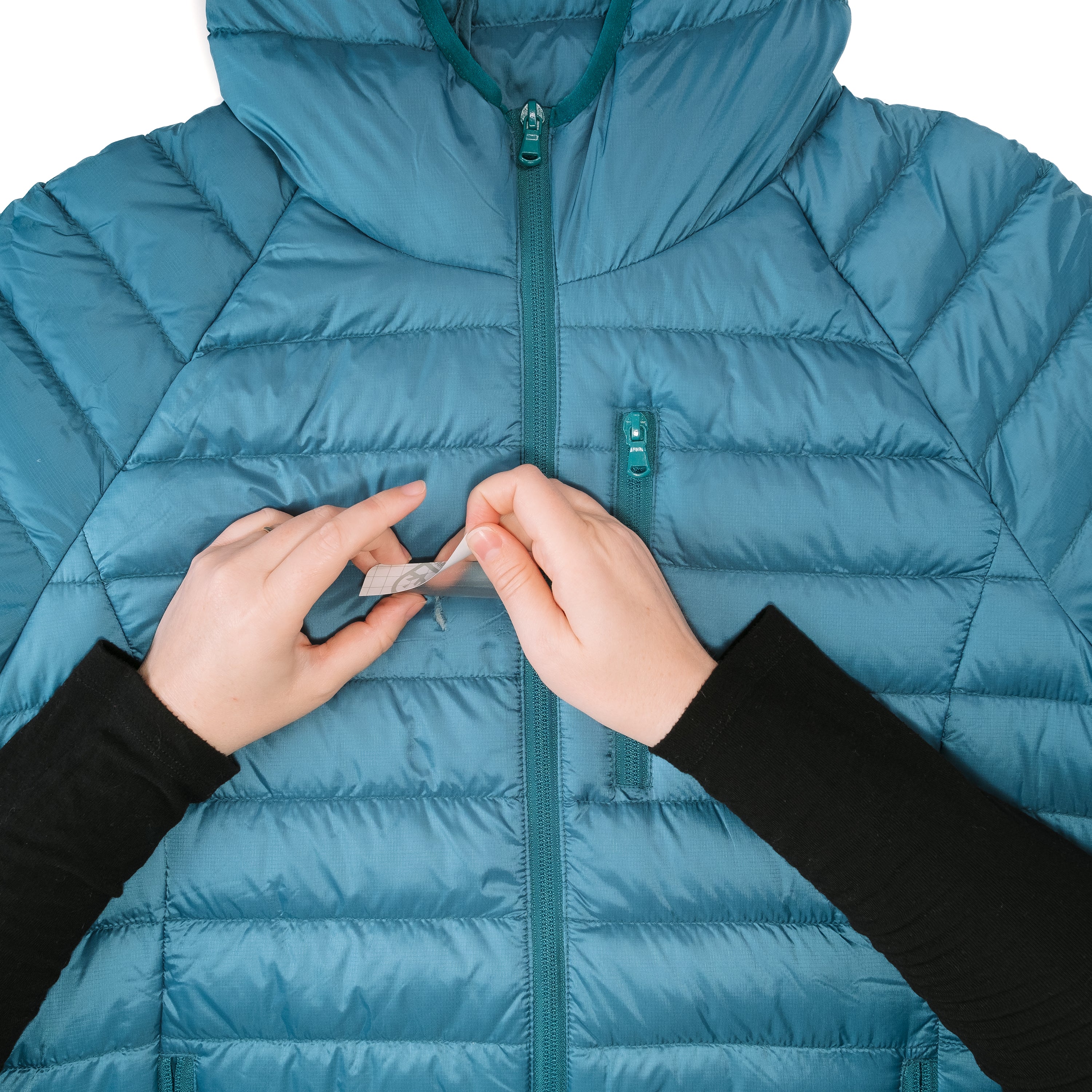 Repair a down jacket with Tenacious Tape, Blog