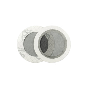 Tenacious tape mesh patches