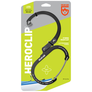 Heroclip large size in stealth black color