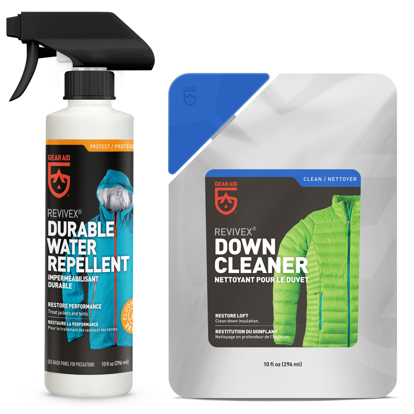 Nikwax Tech Wash 1000ml + GEAR AID Revivex Durable Water  Repellent Spray : Automotive