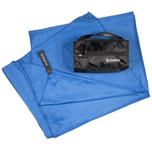 Microfiber towel cobalt XL size
