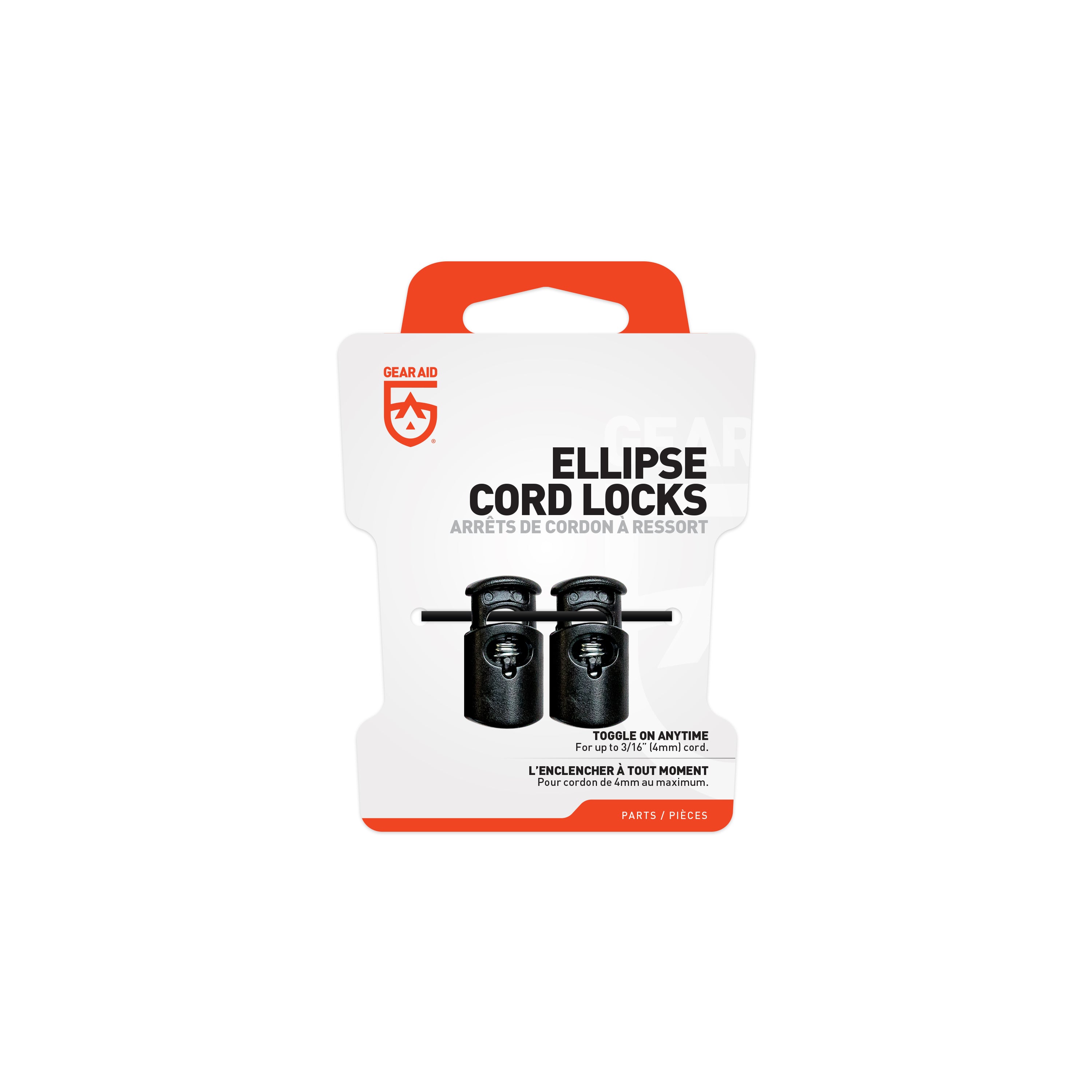 Black Ellipse Cord Lock Clamp Toggle Stop Slider For Para - Temu