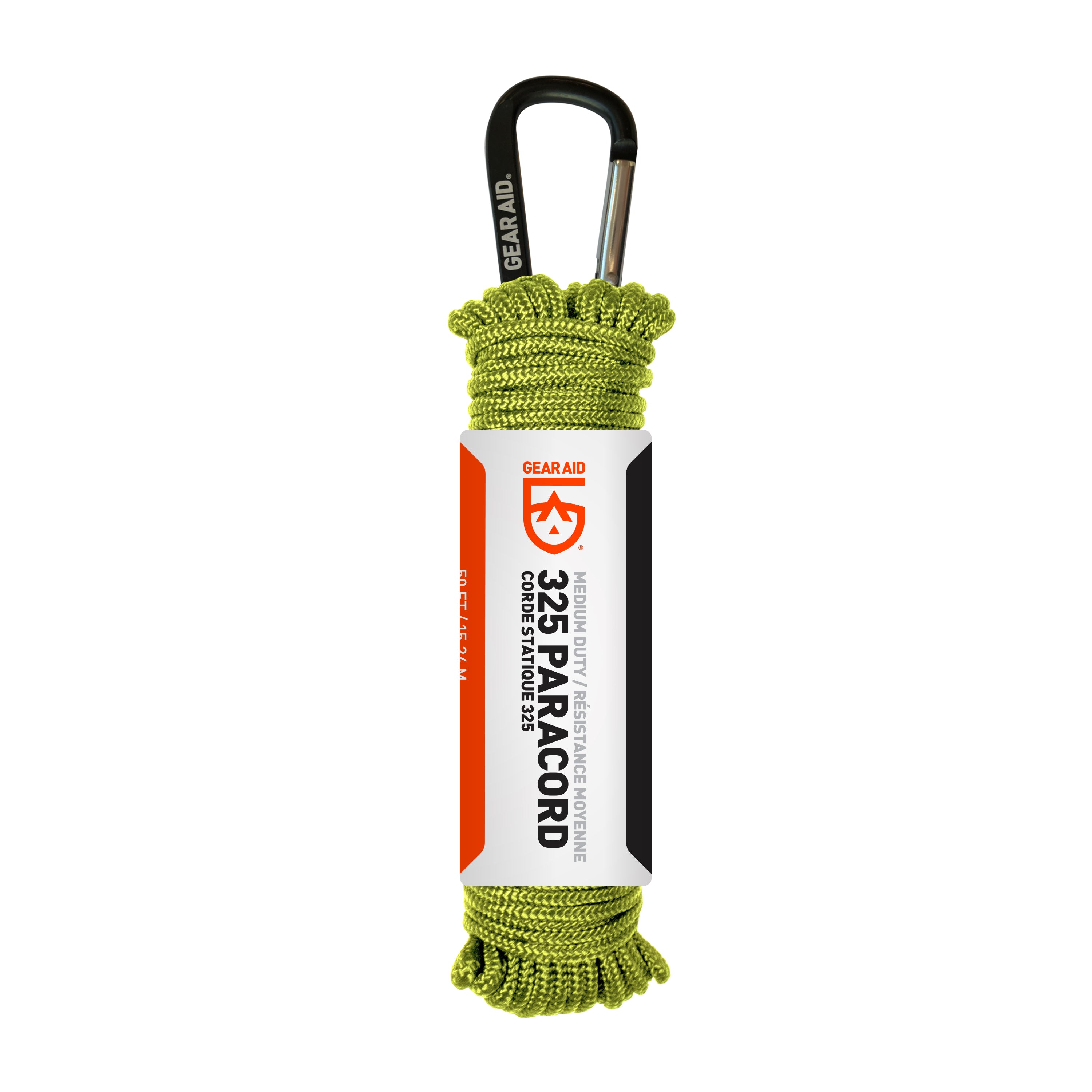 GearAid paracord in Nav Green color in packaging on a white background