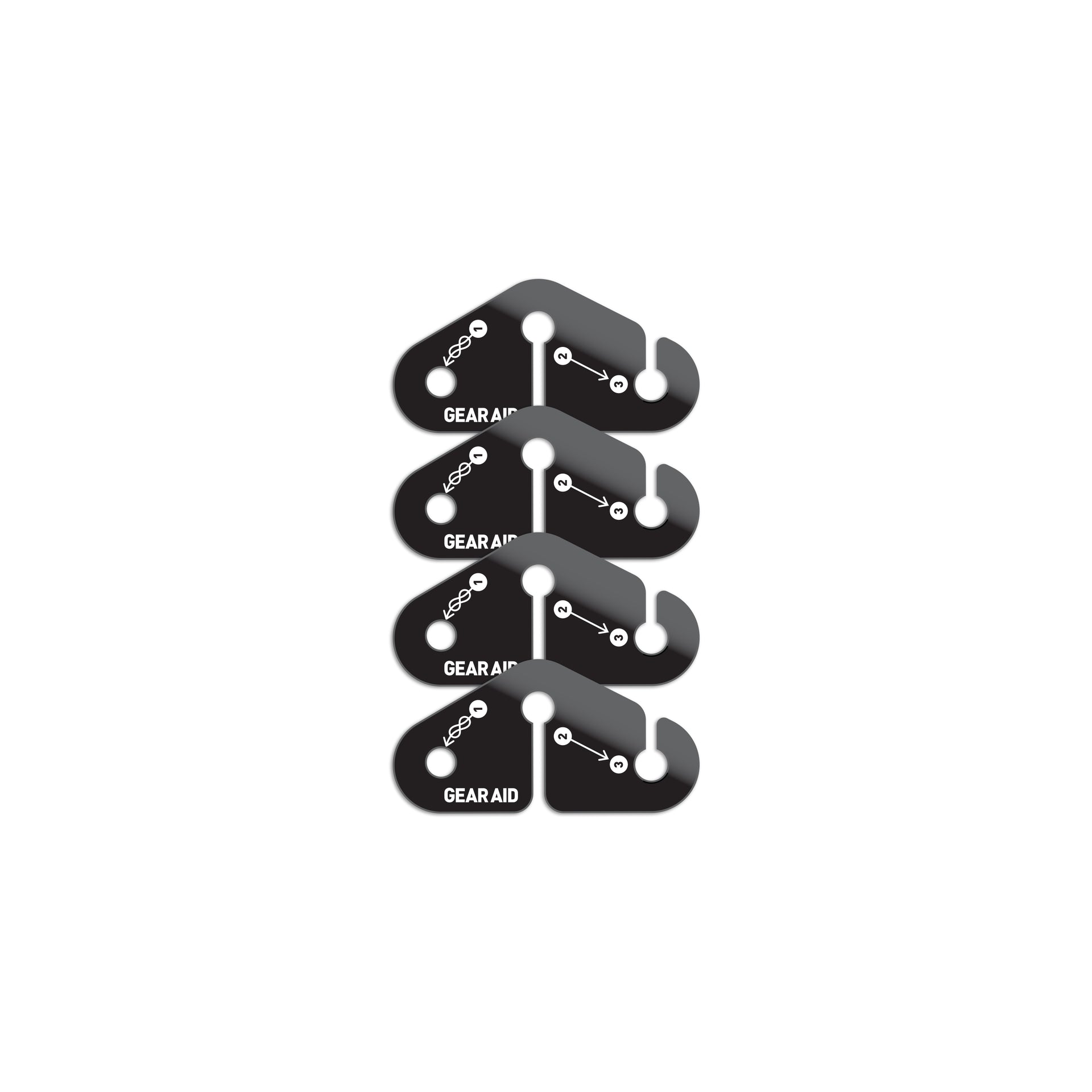 Gear Aid Paracord Line Tensioners 4 Pack Large