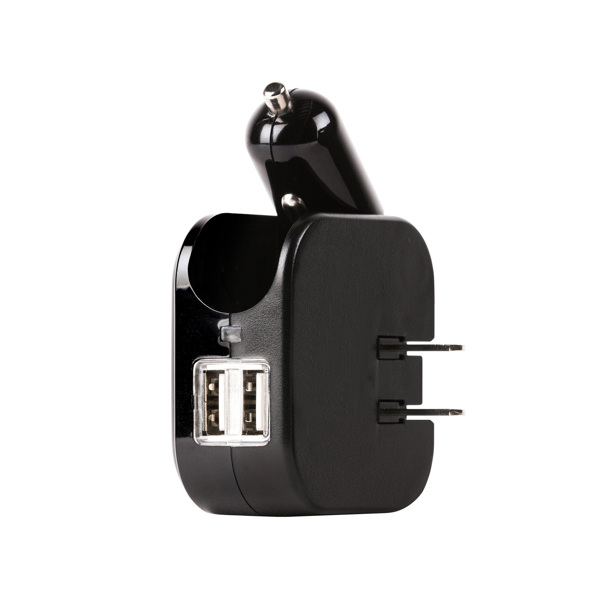 12 Volt Accessories - ILuv Dual USB 12-Volt/ DC Car Chargers - ILuv Dual USB  12-Volt/ DC Car Charger - IAD219BLK - USB Chargers