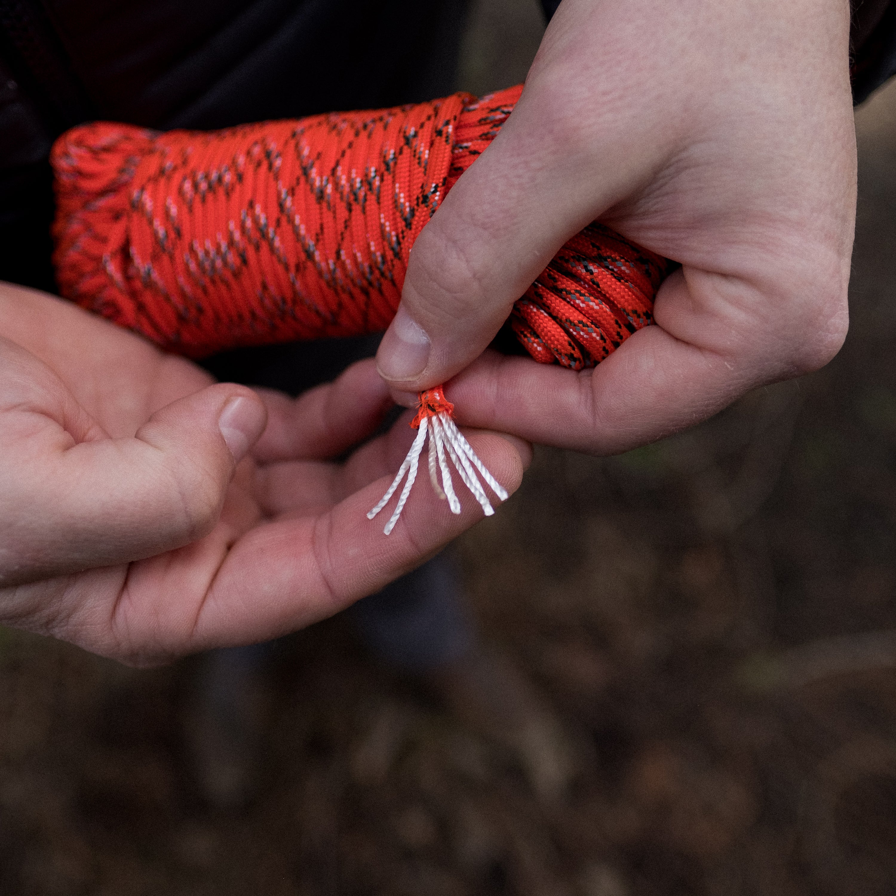 Gear Aid 100' 550 Paracord, Orange